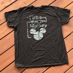 Black XL “I’ll be your Mickey” Disney tee